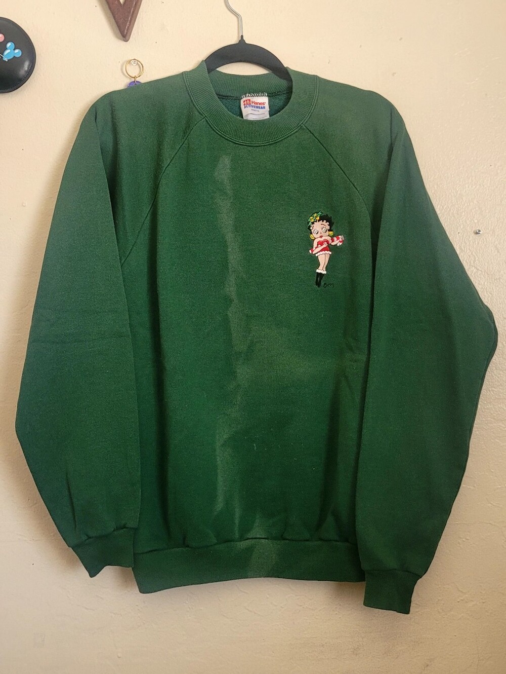 Vintage Holiday Betty Boop Sweater